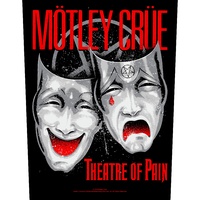 Motley Crue Theatre Of Pain Back Patch