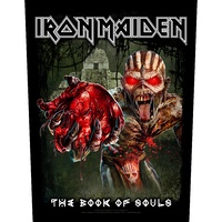 Iron Maiden Book Of Souls Eddie's Heart Back Patch