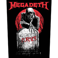 Megadeth Tombstone Back Patch