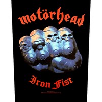 Motorhead Iron Fist Album Back Patch