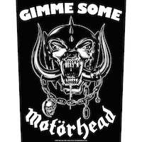 Motorhead Gimme Some Back Patch