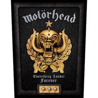Motorhead Everything Louder Forever Back Patch