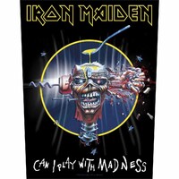 Iron Maiden Can I Play With Madness Back Patch