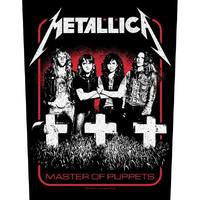 Metallica Master Of Puppets Band Back Patch