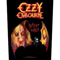 Ozzy Osbourne Patient Number 9 Back Patch