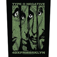 Type O Negative 4DXFRMBRKLYN Back Patch