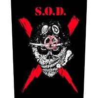 SOD Stormtroopers Of Death Back Patch