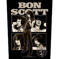 ACDC Bon Scott Collage Back Patch