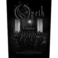 Opeth The Last Will And Testament Back Patch