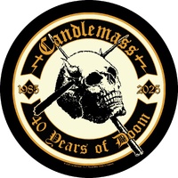 Candlemass 40 Years Of Doom Circular Back Patch
