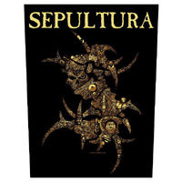 Sepultura Discograpy Back Patch