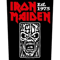 Iron Maiden Est 1975 Back Patch