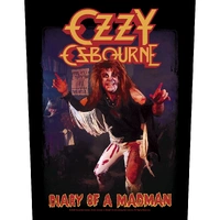 Ozzy Osbourne Diary Of A Madman Back Patch