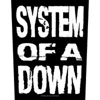 System Of A Down Stacked Logo Back Patch