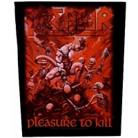 Kreator Pleasure To Kill Back Patch