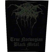 Darkthrone True Norwegian Black Metal Back Patch Dark Throne