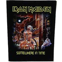 Iron Maiden Somewhere In Time Back Patch