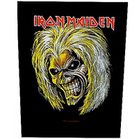 Iron Maiden Eddie Killers Head Back Patch