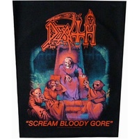 Death Scream Bloody Gore Back Patch