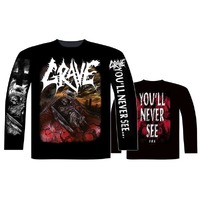 Grave You'll Never See Long Sleeve Shirt