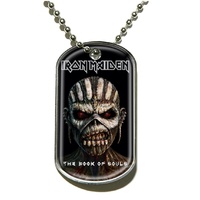 Iron Maiden Book Of Souls Dog Tag Necklace