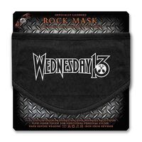 Wednesday 13 Logo Face Cover Rock Mask