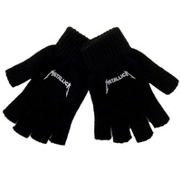 Metallica Logo Fingerless Gloves