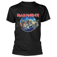 Iron Maiden Wasted Years Circle Shirt
