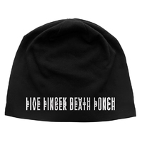 Five Finger Death Punch And Justice For None Logo Jersey Beanie