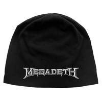 Megadeth Logo Jersey Beanie Hat