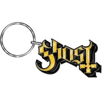 Ghost Logo Keychain