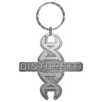 Disturbed DNA Logo Keychain