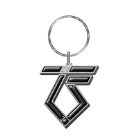 Twisted Sister TS Logo Keychain Keyring