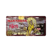 Iron Maiden Killers Number Plate