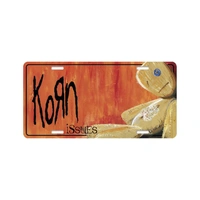 Korn Issues Number Plate