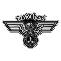 Motorhead Hammered Metal Pin Badge
