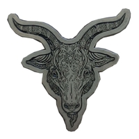 Baphomet Metal Pin Badge