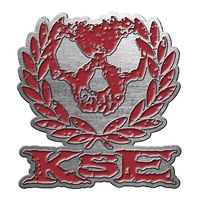 Killswitch Engage Skull Wreath Metal Pin Badge