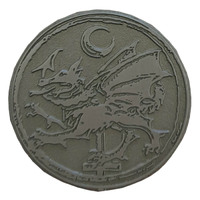 Cradle Of Filth Order Of The Dragon Metal Pin Badge