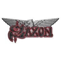 Saxon Logo Eagle Metal Pin Badge