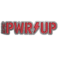 AC/DC Pwr Up Metal Pin Badge