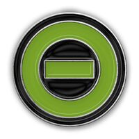 Type O Negative Symbol Pin Badge