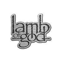 Lamb Of God Logo Metal Pin Badge