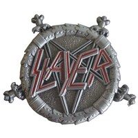 Slayer Pentagram Metal Pin Badge