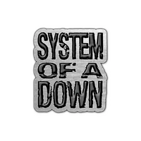 System Of A Down Logo Metal Pin Badge
