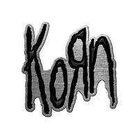 Korn Logo Metal Pin Badge