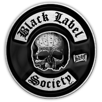 Black Label Society SDMF Skull Metal Pin Badge