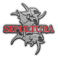 Sepultura Logo & Tribal S Metal Pin Badge