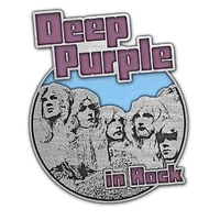 Deep Purple In Rock Metal Pin Badge