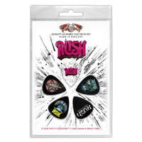Rush Guitar Plectrum Pick 5 Pack